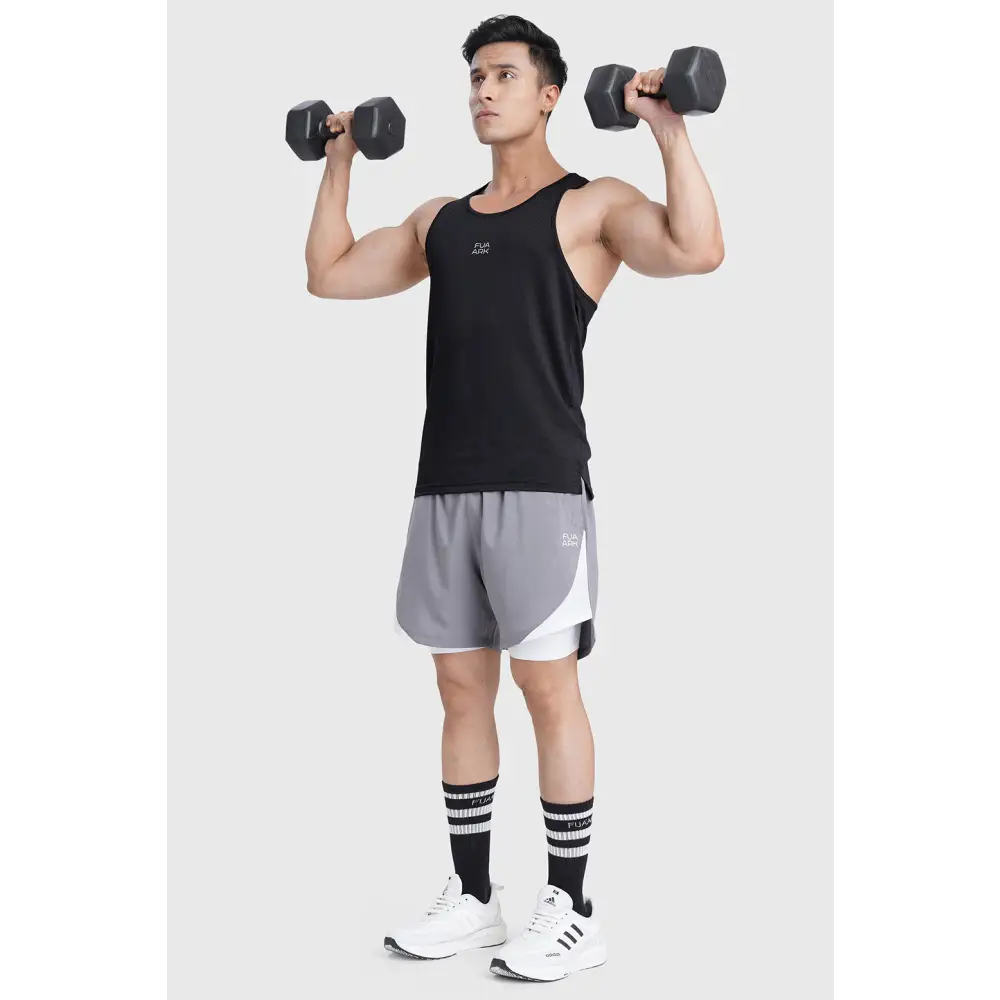 Sprint Running Tank Black - Vest