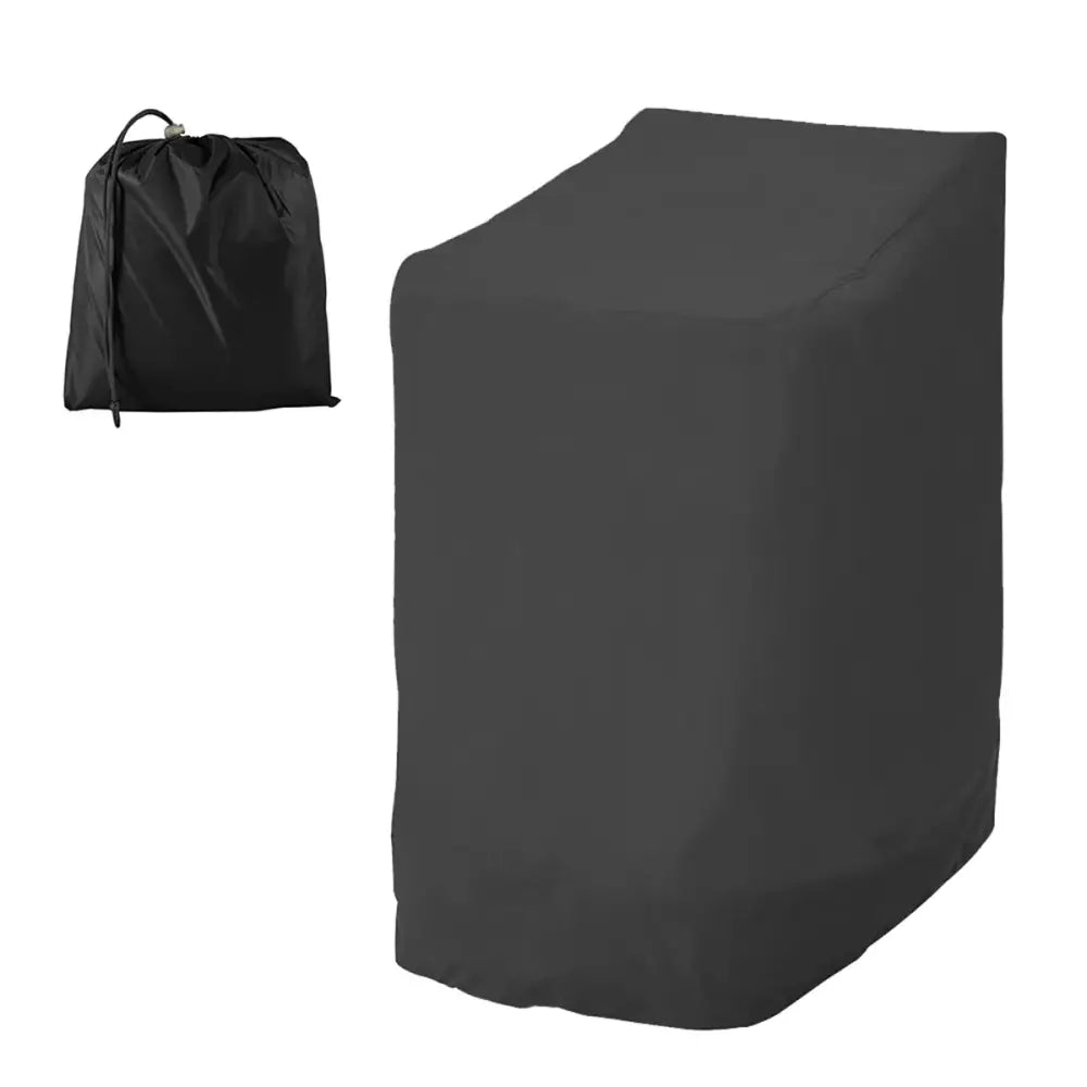 Stackable Patio Chair Cover - Black - 1Pcs - SS