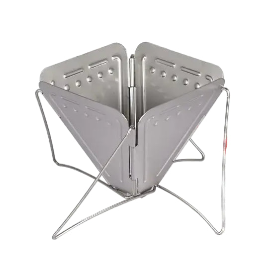 Stainless Steel Portable Coffee Dripper Stand - Foldable Pour over Coffee Holder Outdoor Camping Backpacking Coffee