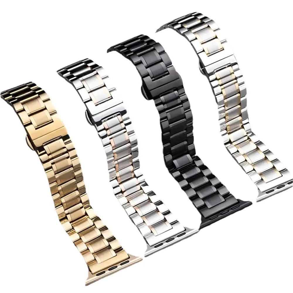 Stainless Steel Strap for the Apple Watch Ultra/Series 3–10 (38–49mm) (2 sizes & 18 colours available) - TWS