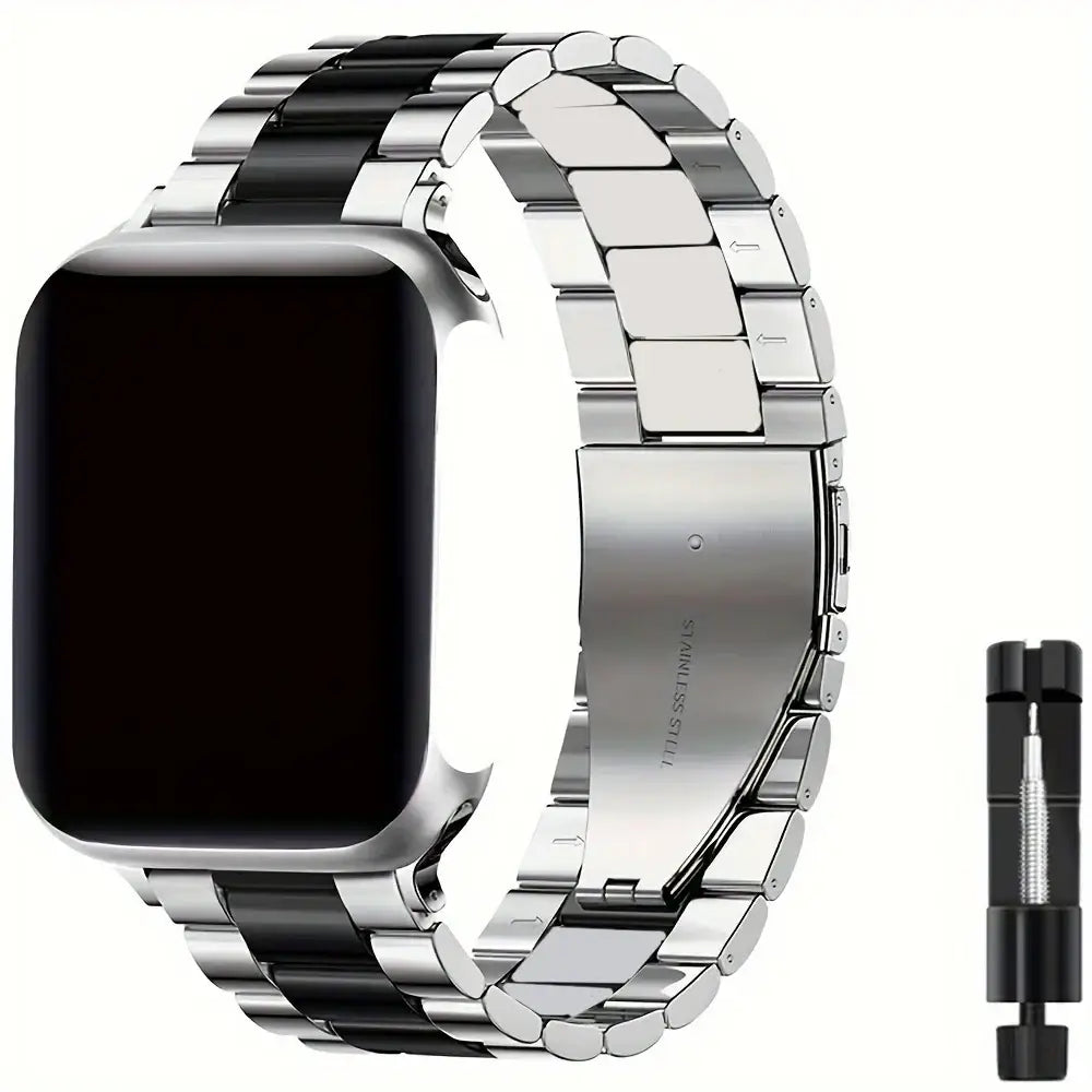 Stainless Steel Strap for the Apple Watch Ultra/Series 3–10 (38–49mm) (2 sizes & 18 colours available) - TWS
