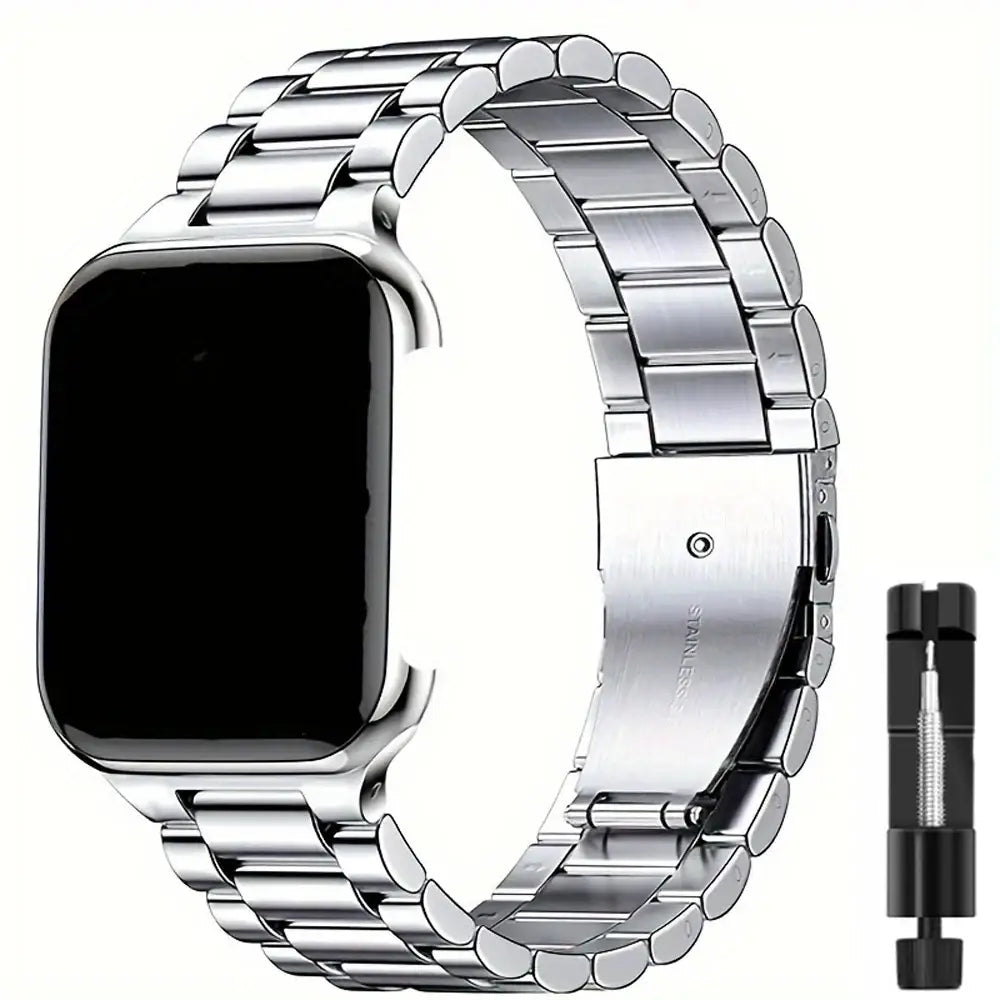 Stainless Steel Strap for the Apple Watch Ultra/Series 3–10 (38–49mm) (2 sizes & 18 colours available) - Silver / 38mm