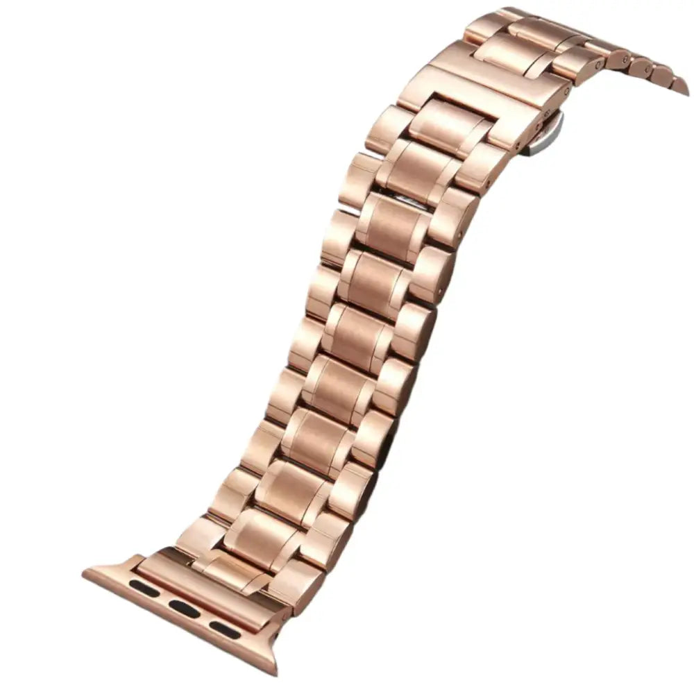 Stainless Steel Strap for the Apple Watch Ultra/Series 3–10 (38–49mm) (2 sizes & 18 colours available) - Rose Golden