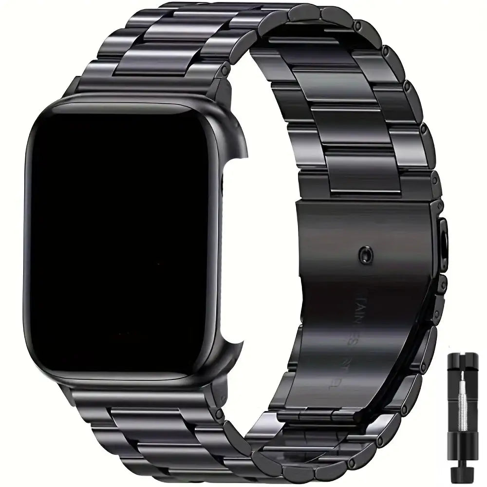 Stainless Steel Strap for the Apple Watch Ultra/Series 3–10 (38–49mm) (2 sizes & 18 colours available) - TWS