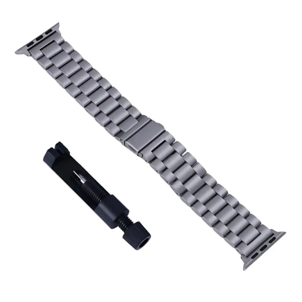 Stainless Steel Strap for the Apple Watch Ultra/Series 4–10 (38–49mm) (available in 15 colours) - Titanium / 38 40 41mm