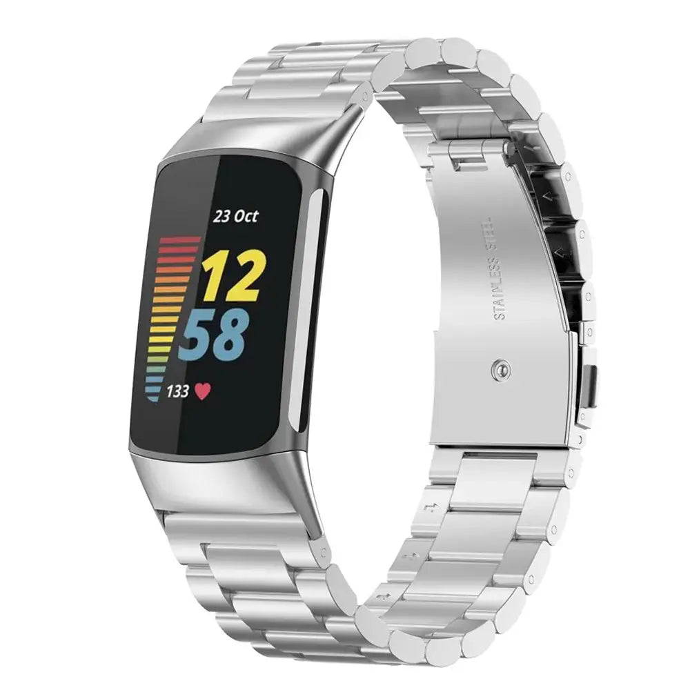 Stainless Steel Strap for the Fitbit Charge 5/6 Series (4 colours available) - TWS