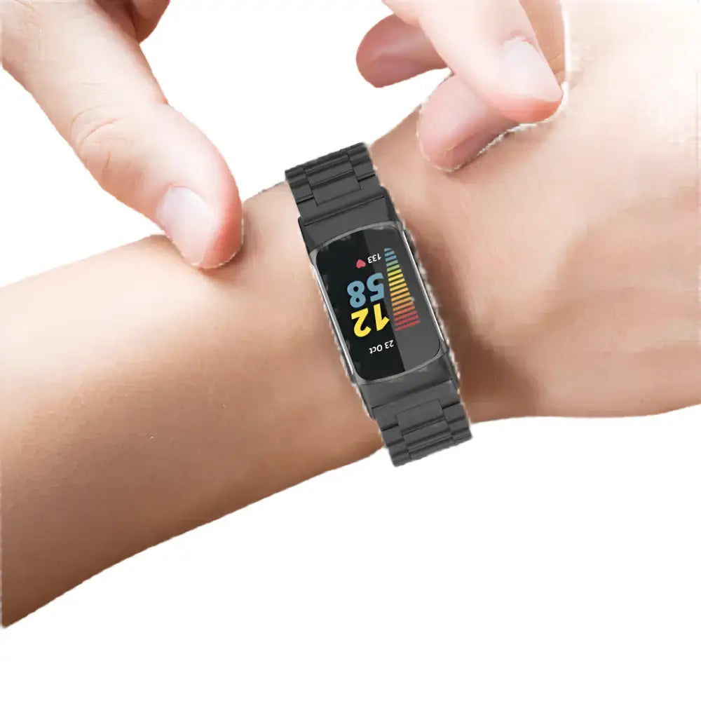 Stainless Steel Strap for the Fitbit Charge 5/6 Series (4 colours available) - TWS