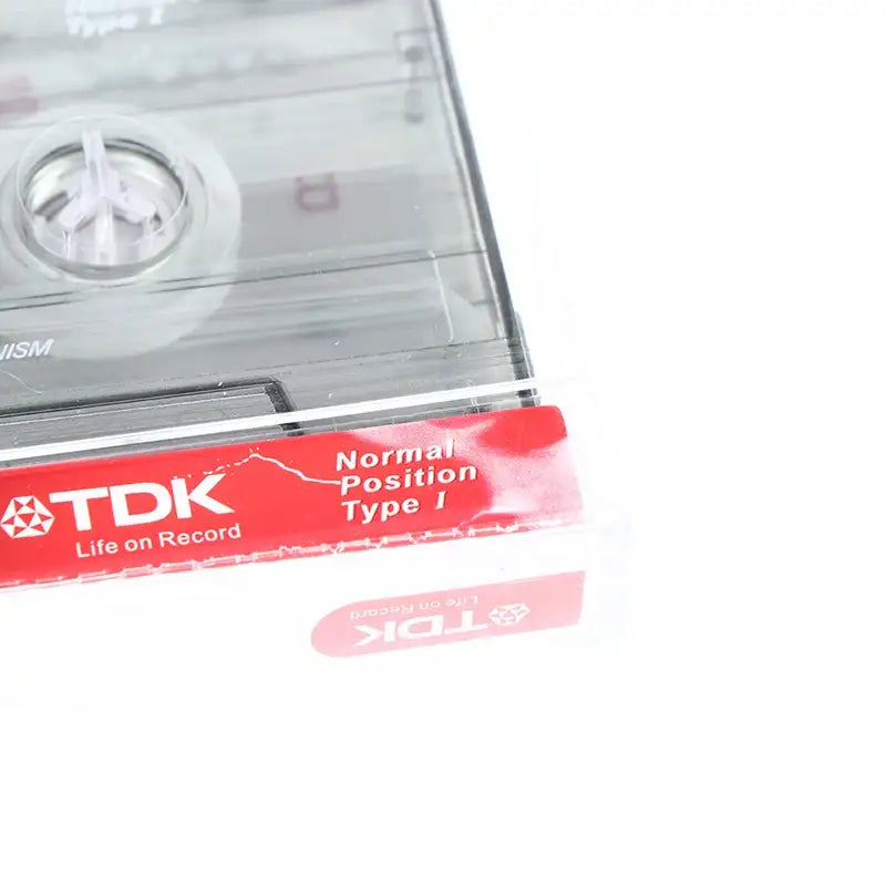 Standard 60-Minute Magnetic Cassette Tape - Blank Tape - SS