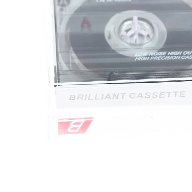 Standard 60-Minute Magnetic Cassette Tape - Blank Tape - SS