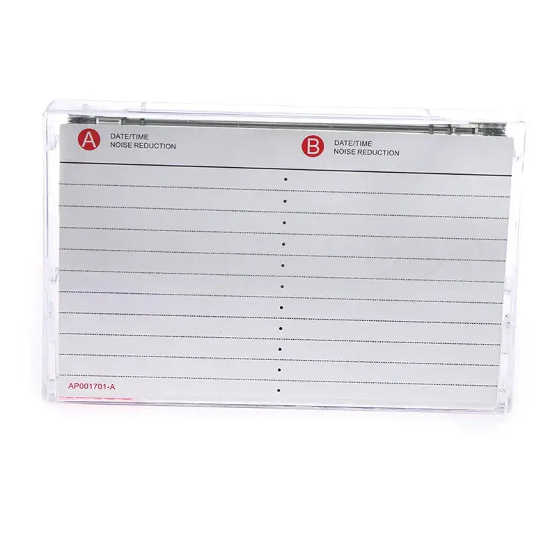 Standard 60-Minute Magnetic Cassette Tape - Blank Tape - SS