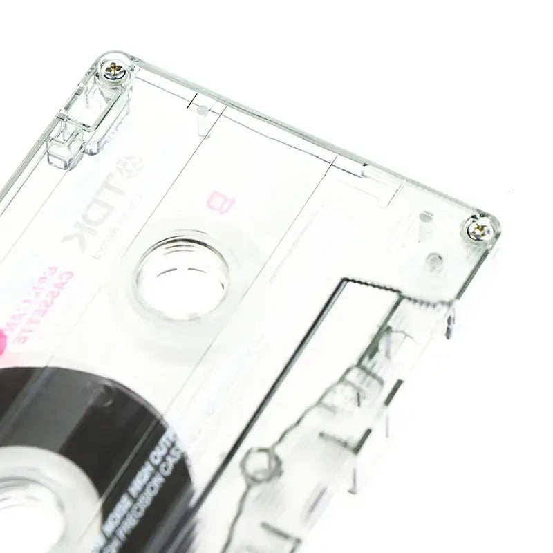 Standard 60-Minute Magnetic Cassette Tape - Blank Tape - SS