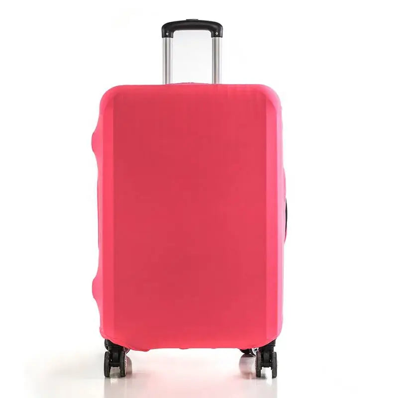Stretch Fabric Luggage Cover (8 colours available) - Rose Pink / S / Luggage Cover - SS