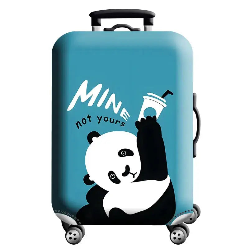 Stretch Fabric Luggage Cover for Suitcases (18–32″) (various designs available) - H169 / L / Luggage Cover - SS