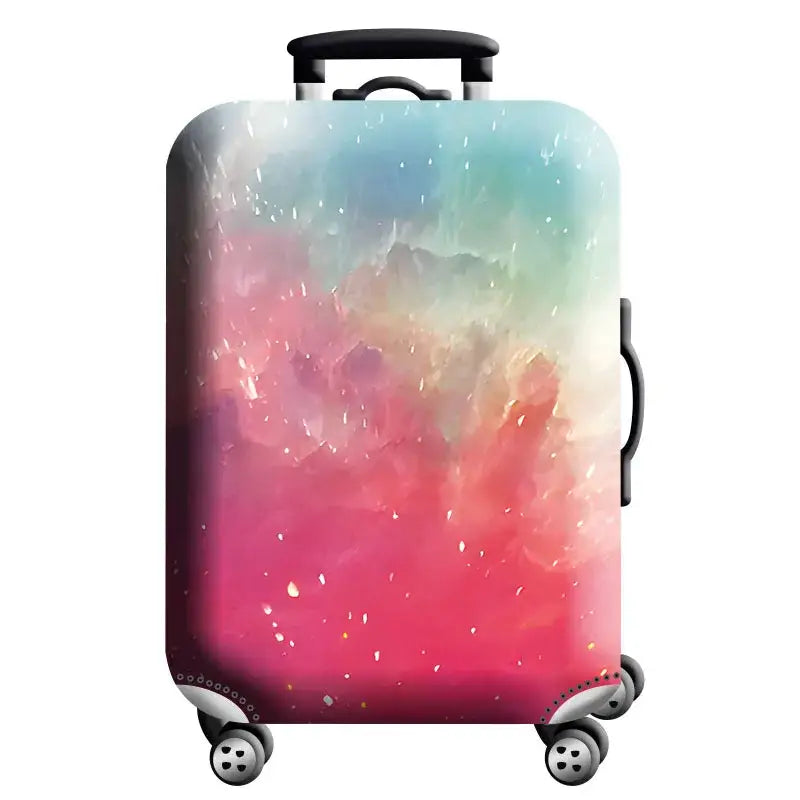 Stretch Fabric Luggage Cover for Suitcases (18–32″) (various designs available) - H684 / L / Luggage Cover - SS