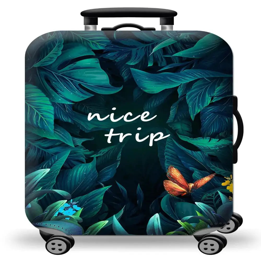 Stretch Fabric Luggage Cover for Suitcases (18–32″) (various designs available) - H563 / L / Luggage Cover - SS