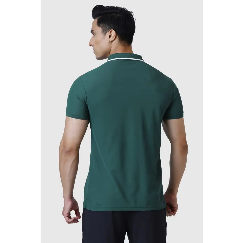 Stride Polo T-shirt Green - Tshirts
