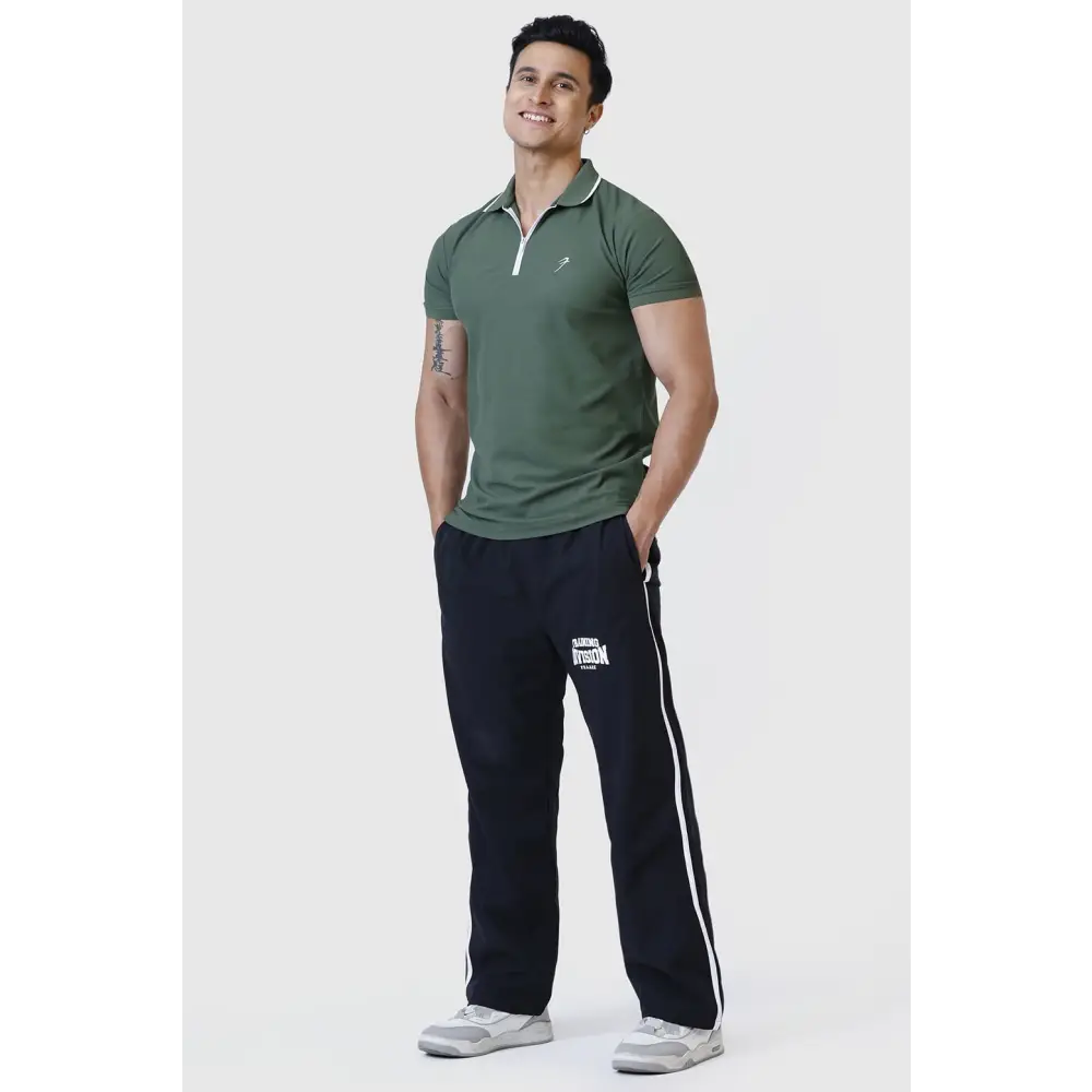 Stride Polo T-shirt Olive - Tshirts