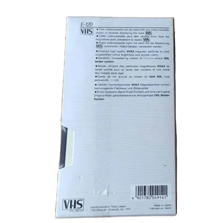 Suitable for sony e-120 vhs tapes large half blank tapes