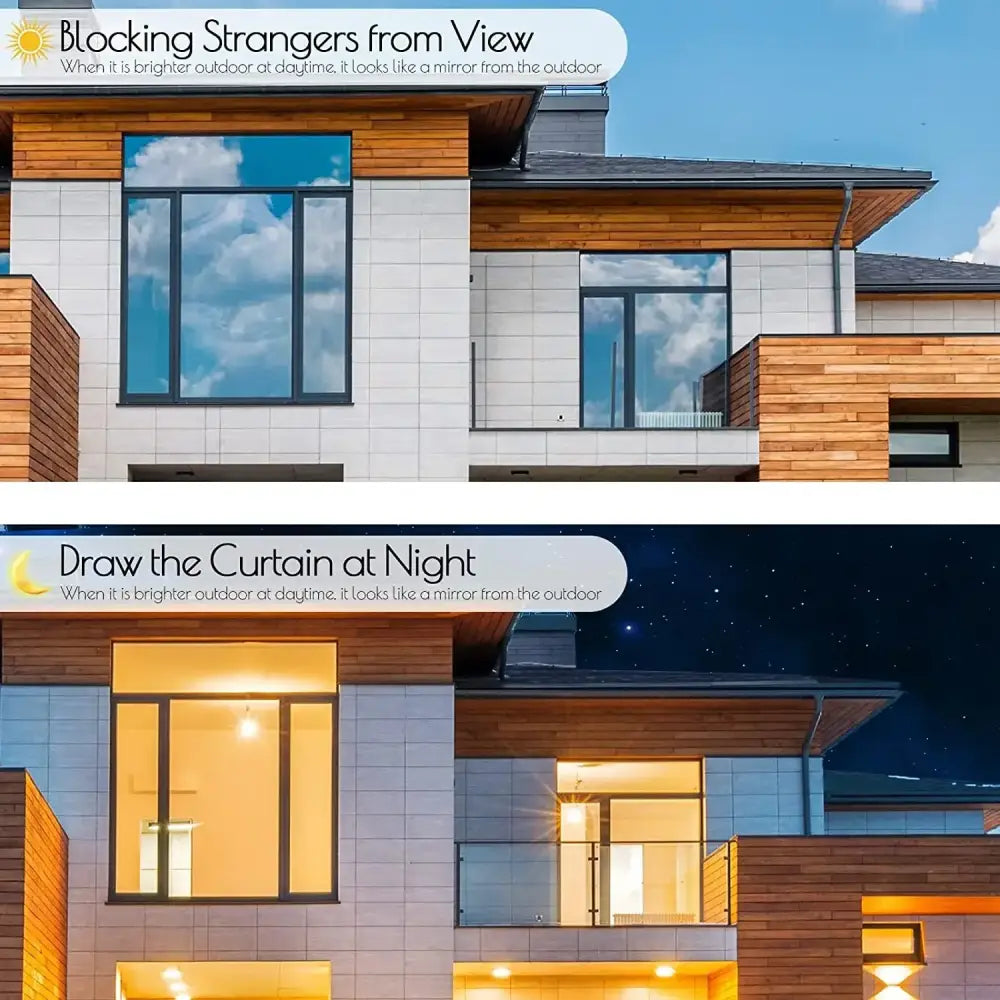 Sun Blocking Anti Look Window Film Explosion-proof Self-adhesive Window Tint For Home Solar Protection Anti UV Glass