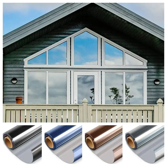 Sun Blocking Anti Look Window Film Explosion-proof Self-adhesive Window Tint For Home Solar Protection Anti UV Glass