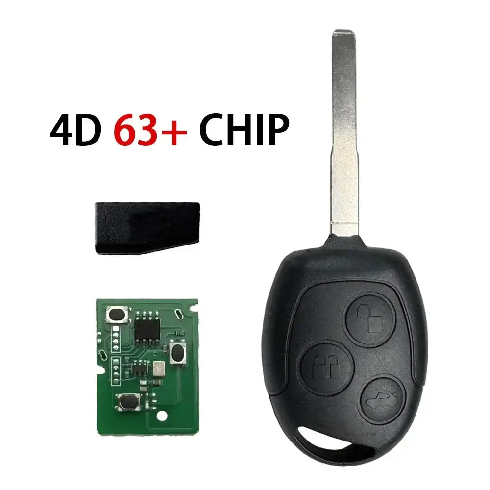 SUPERKEY 4D60 4D63 For Ford Focus Mondeo Transit connect Courier Fiesta Fusion Galaxy Mondeo S-Max C-Max 433Mhz Remote