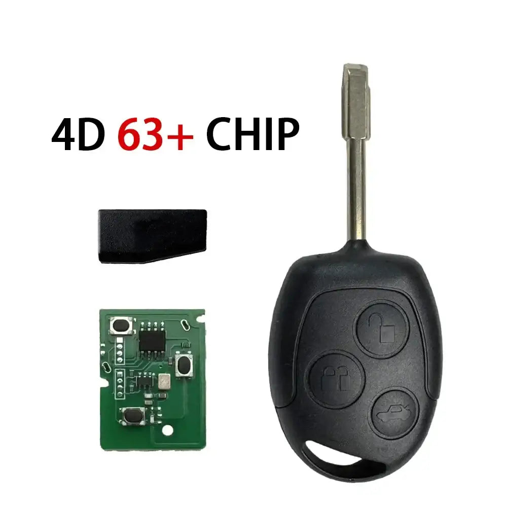 SUPERKEY 4D60 4D63 For Ford Focus Mondeo Transit connect Courier Fiesta Fusion Galaxy Mondeo S-Max C-Max 433Mhz Remote
