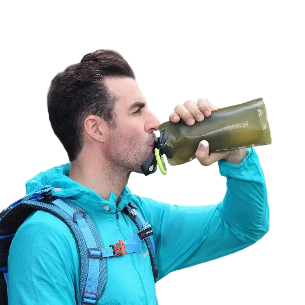 survival kit portable water filter good for tourism survival hiking camping marching