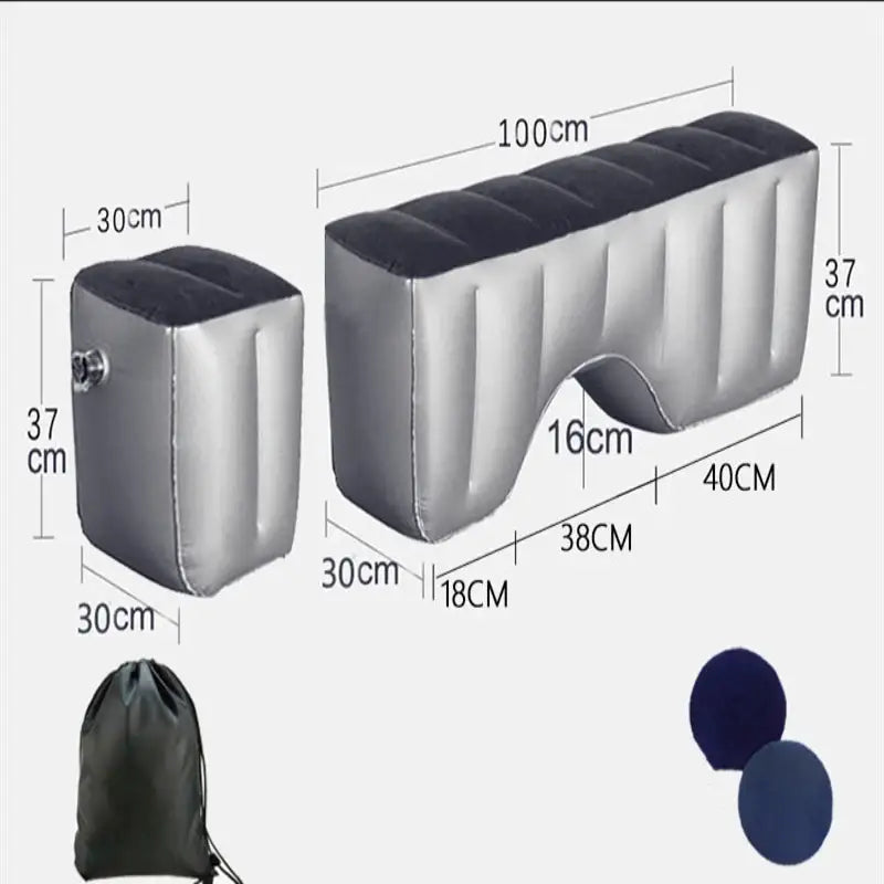 SUV Sedan Inflatable Back Seat Bed (different sets available) - Set 2 / Blow Up Bed - HBC