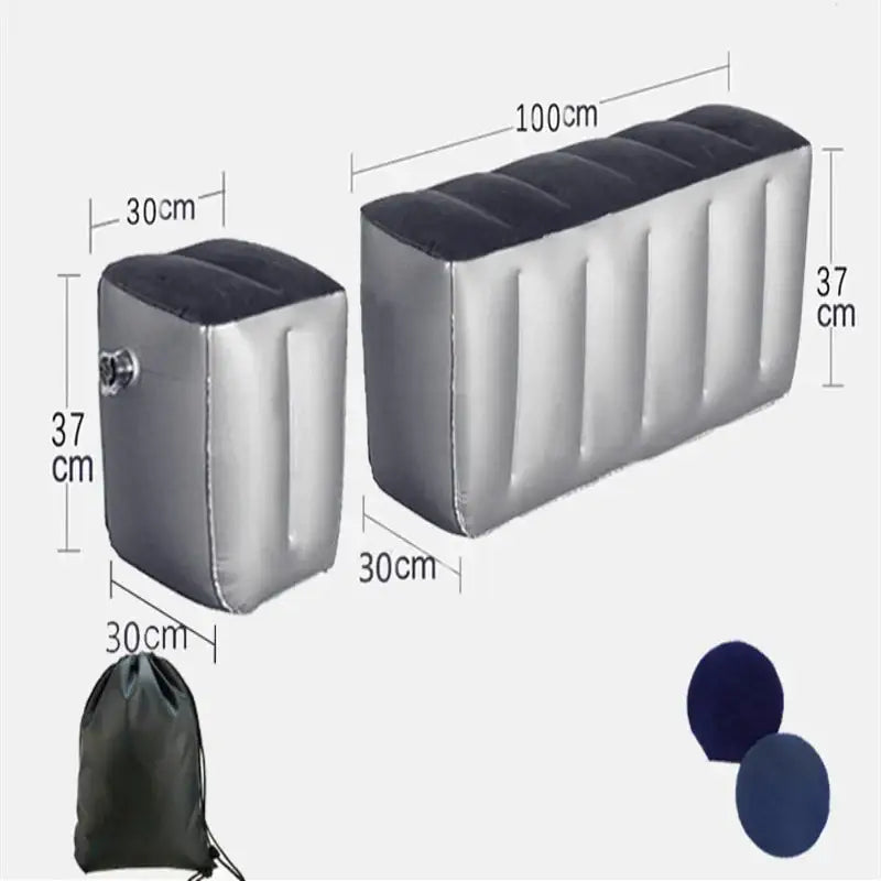 SUV Sedan Inflatable Back Seat Bed (different sets available) - Set 3 / Blow Up Bed - HBC