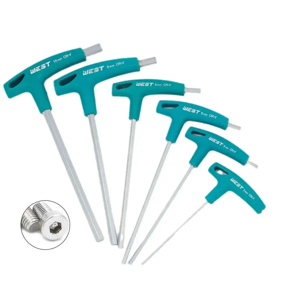 T-Handle Hex Allen Key Set – 2mm to 10mm (different sizes available) - HBC