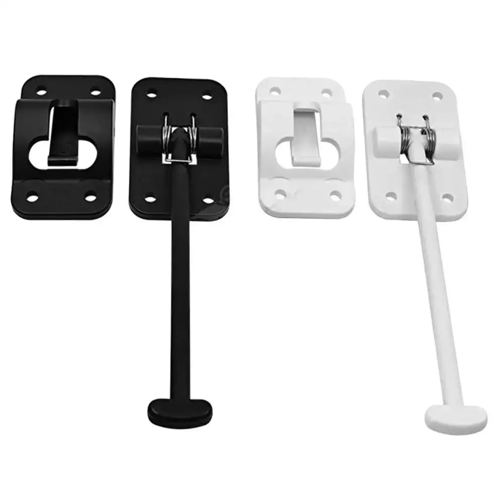 T-Style RV Door Holder Latch Retainer for Caravan & Trailer (available in Black & White) - HBC