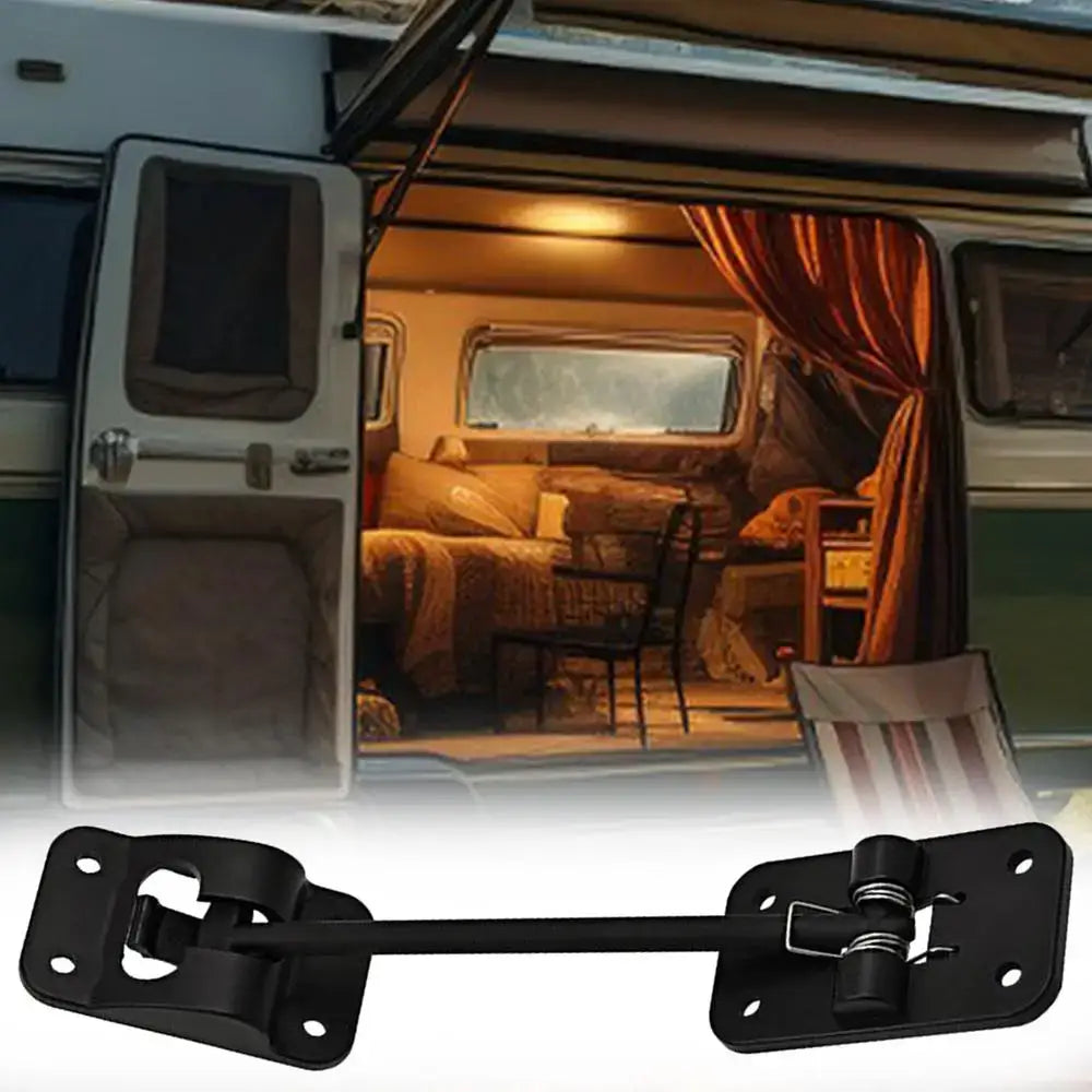 T-Style RV Door Holder Latch Retainer for Caravan & Trailer (available in Black & White) - HBC