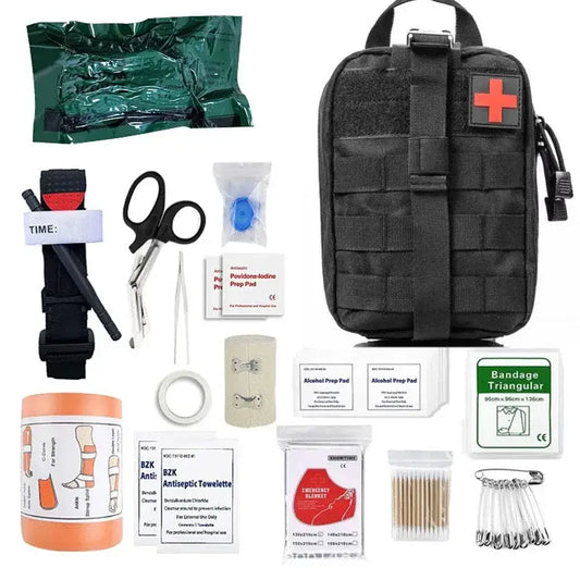 Tactical Survival Kit - Black