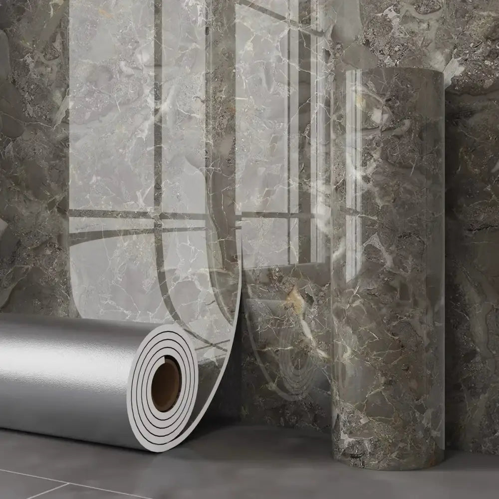 Thick Foam Marble Peel & Stick Wallpaper (available in 8 designs) - Style 05 / 3m x 40cm - SS