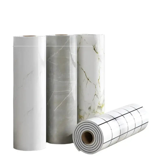 Thick Foam Marble Peel & Stick Wallpaper (available in 8 designs) - SS