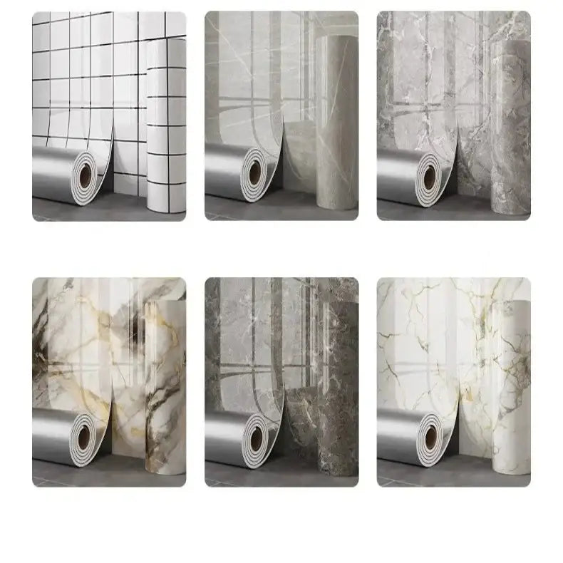 Thick Foam Marble Peel & Stick Wallpaper (available in 8 designs) - SS