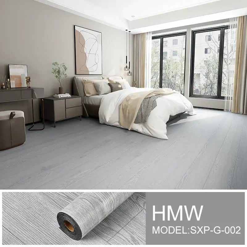 Thick Wood Grain PVC Floor Sticker (40cm) (available in 5 designs) - Design 5 - hmw-002 / 3mx40cm - SS