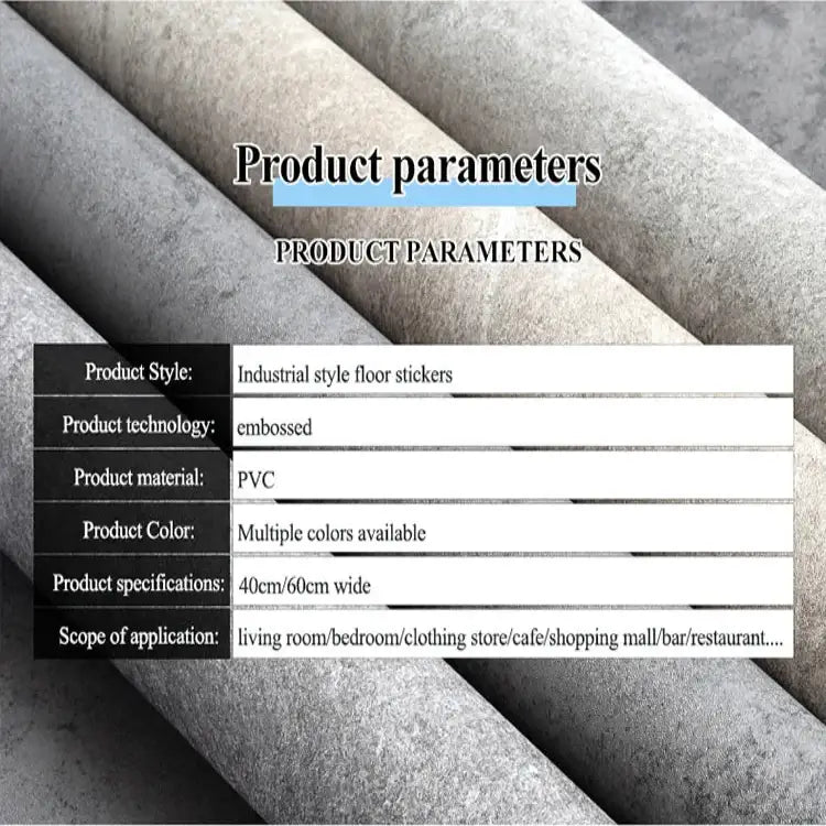 Thick Wood Grain PVC Floor Sticker (40cm) (available in 5 designs) - SS