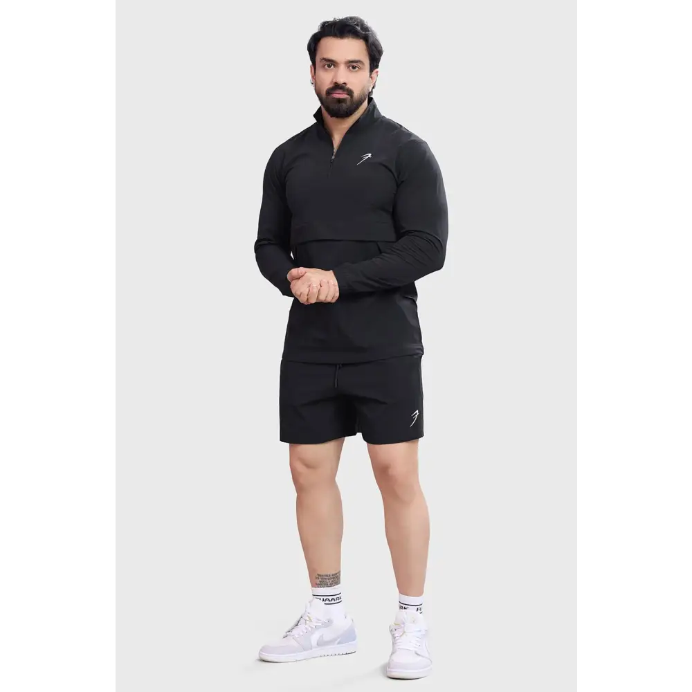 Thread Pullover Black - Tshirts