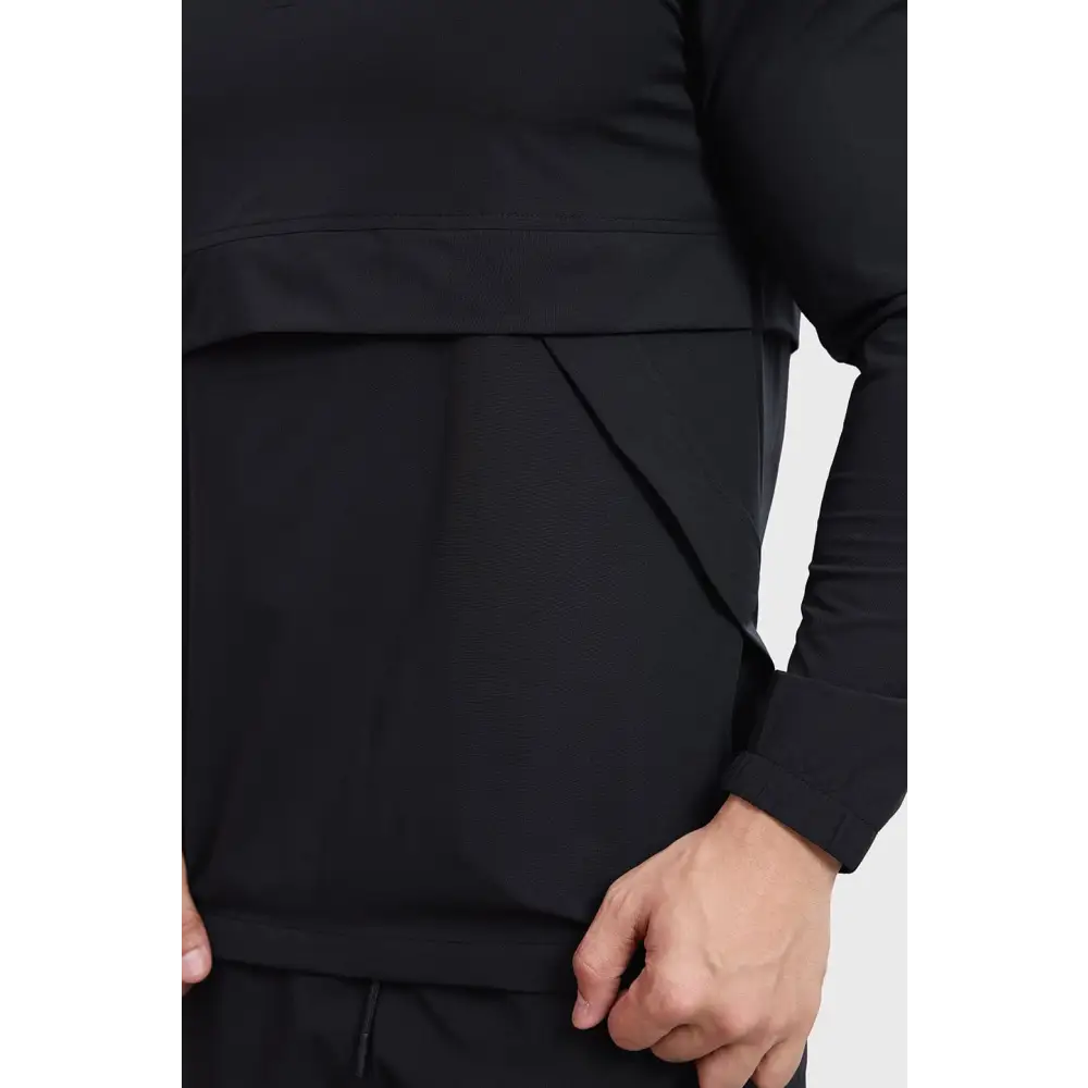 Thread Pullover Black - Tshirts