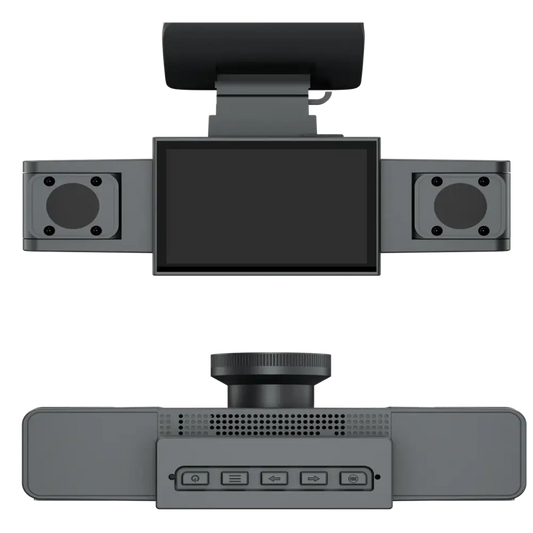 Three-Lens Car Camera with 24H Parking Monitor - HBC
