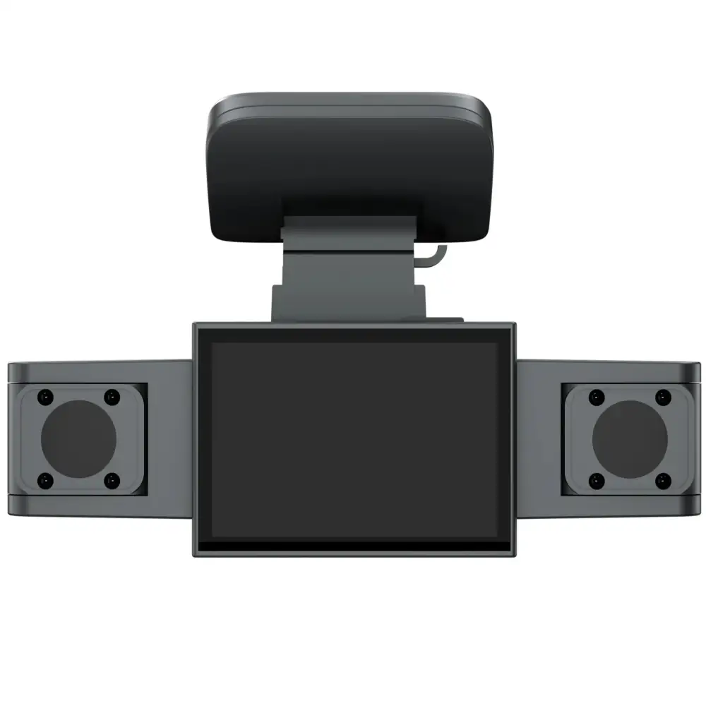 Three-Lens Car Camera with 24H Parking Monitor - HBC