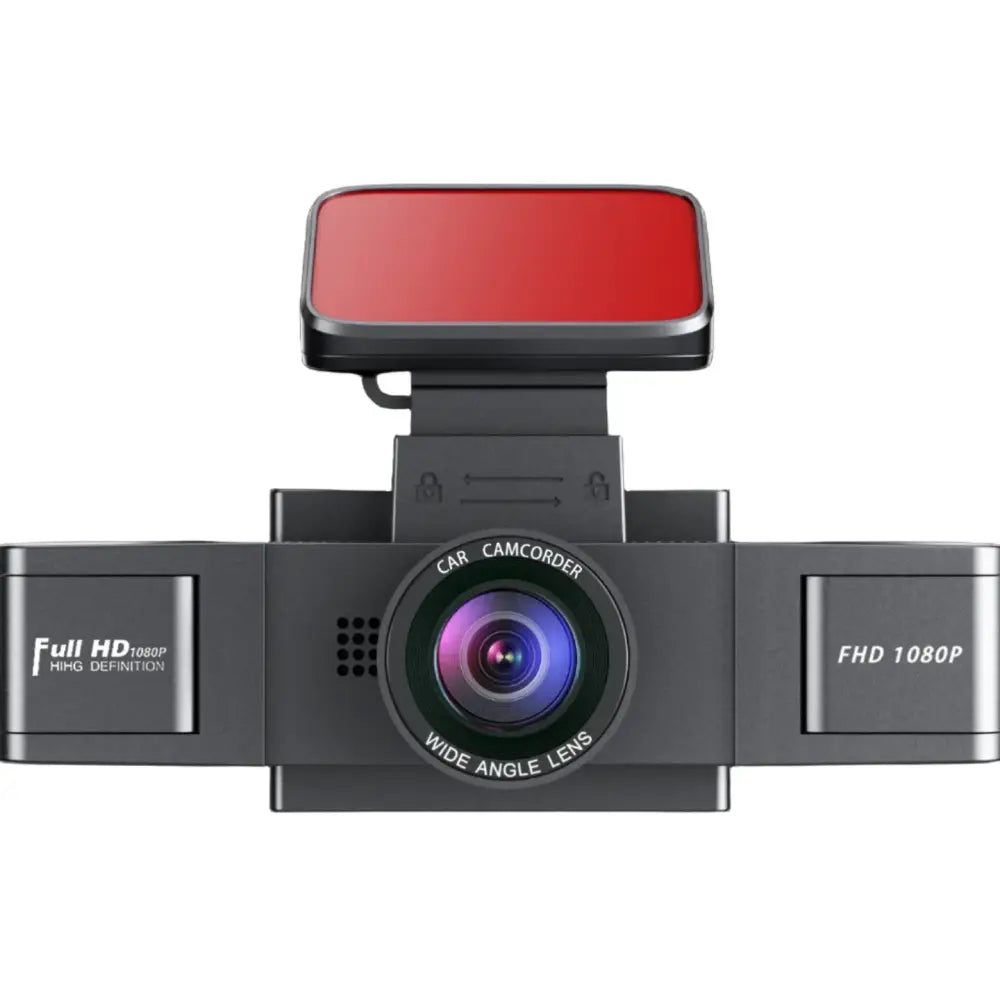 Three-Lens Car Camera with 24H Parking Monitor - HBC