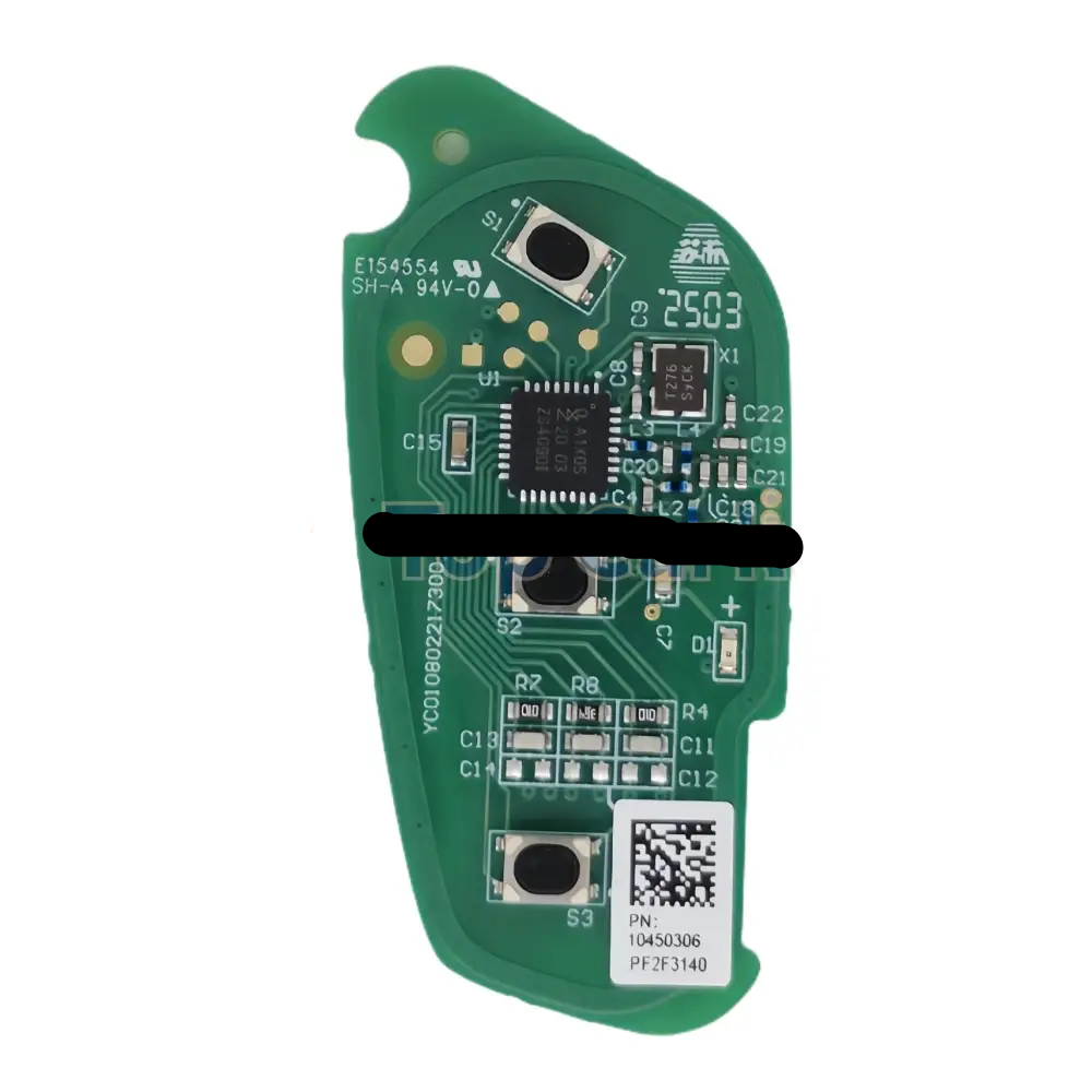 TopCarkey Original Smart Remote Key ID47 Chip 433MHz for MG6 MG5 MG4 MG ZS HS ZX GT