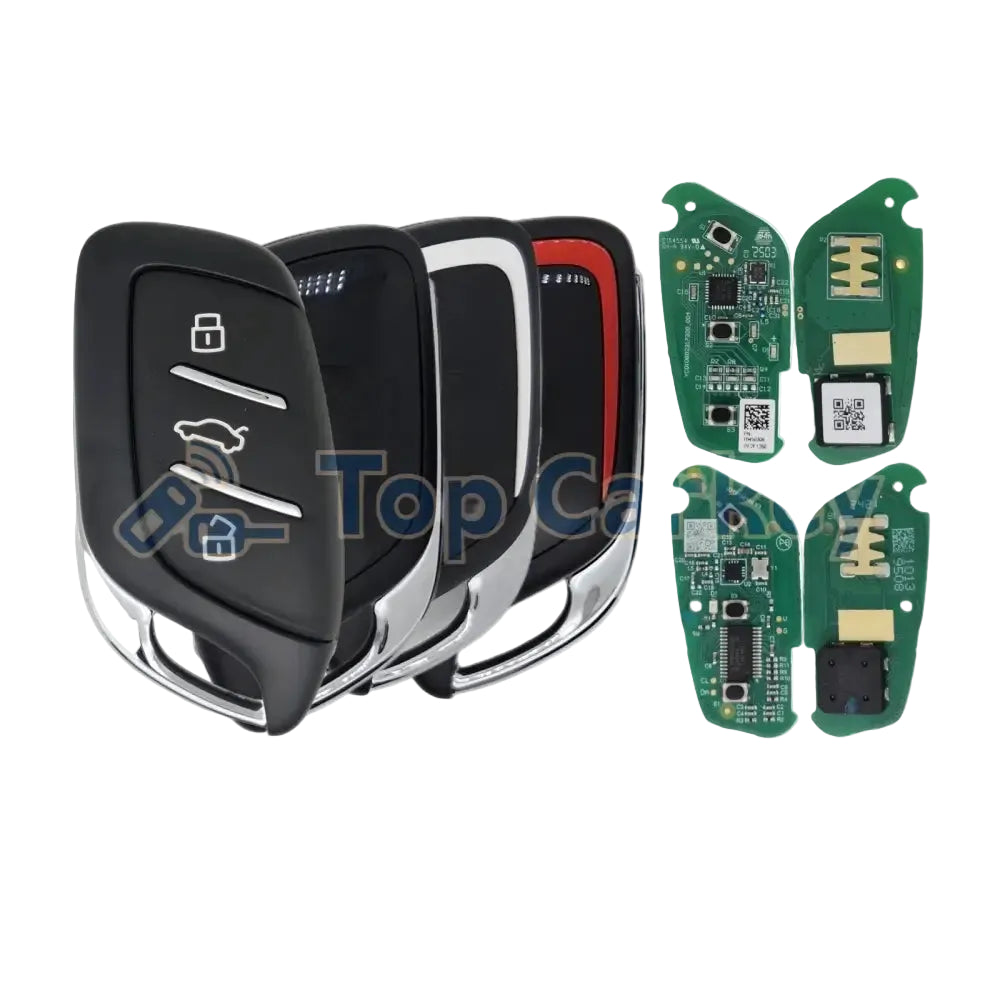TopCarkey Original Smart Remote Key ID47 Chip 433MHz for MG6 MG5 MG4 MG ZS HS ZX GT