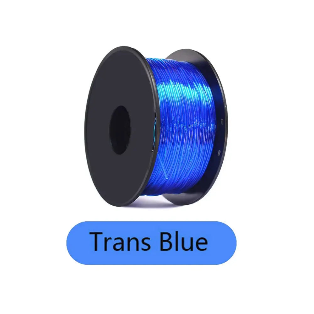 TPU Flexible 3D Printer Filament 1.75mm (250g) (different colours available) - Transparent Blue / Filament - SS