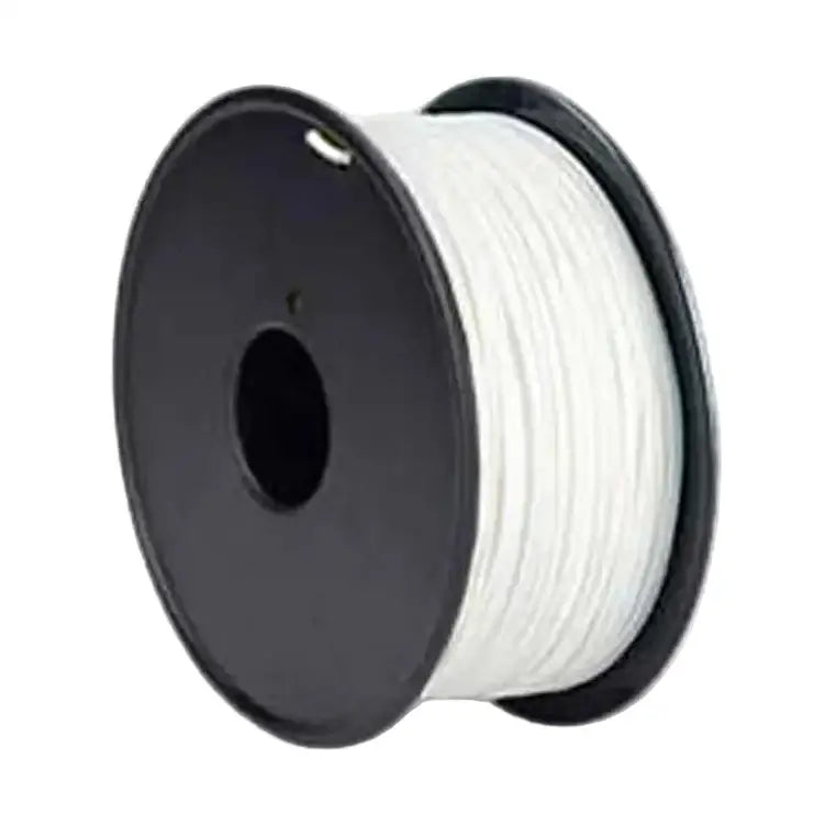 TPU Flexible 3D Printer Filament 1.75mm (250g) (different colours available) - White / Filament - SS