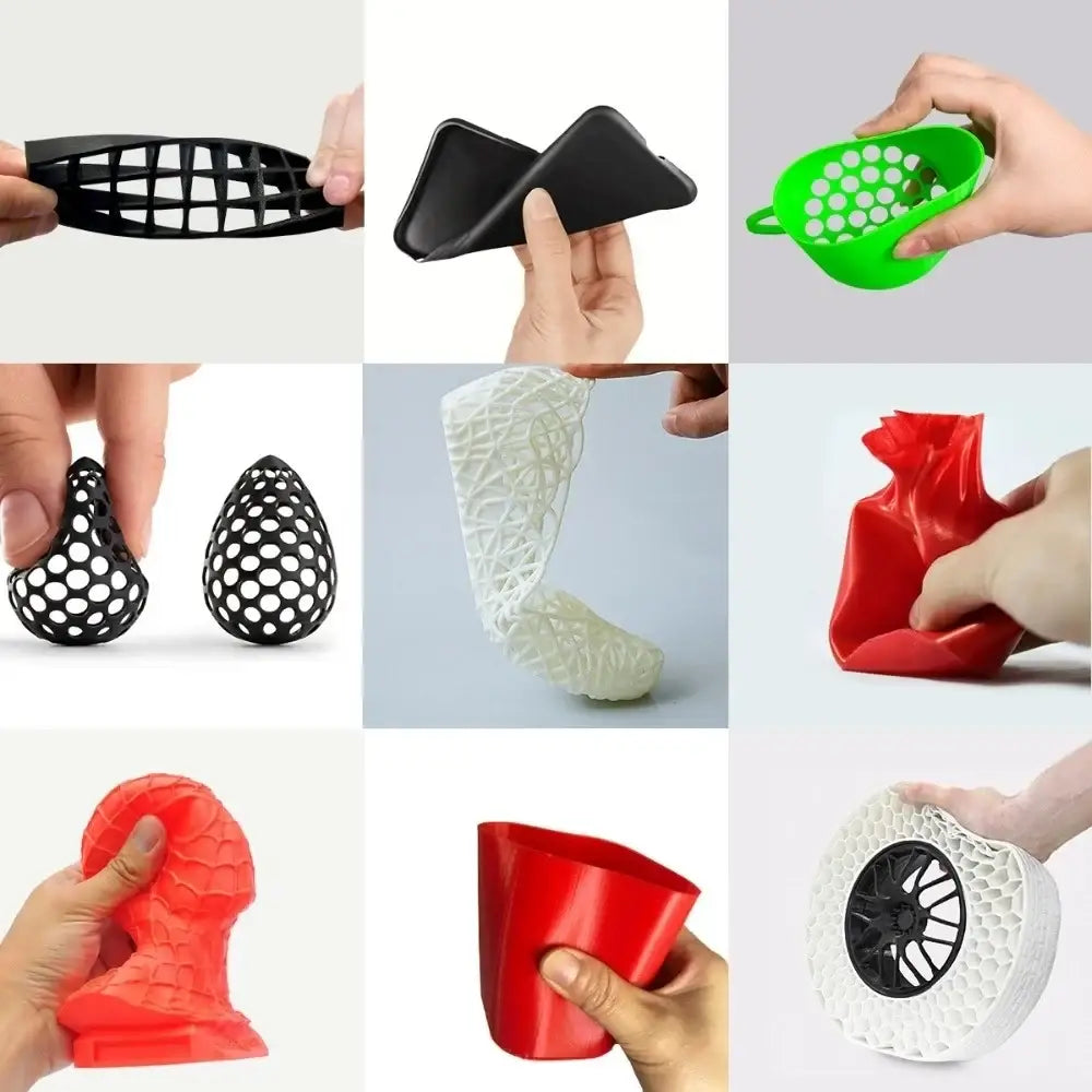 TPU Flexible 3D Printer Filament 1.75mm (250g) (different colours available) - SS