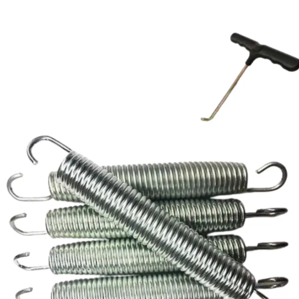 Trampoline Replacement Steel Springs (Pack of 10)
