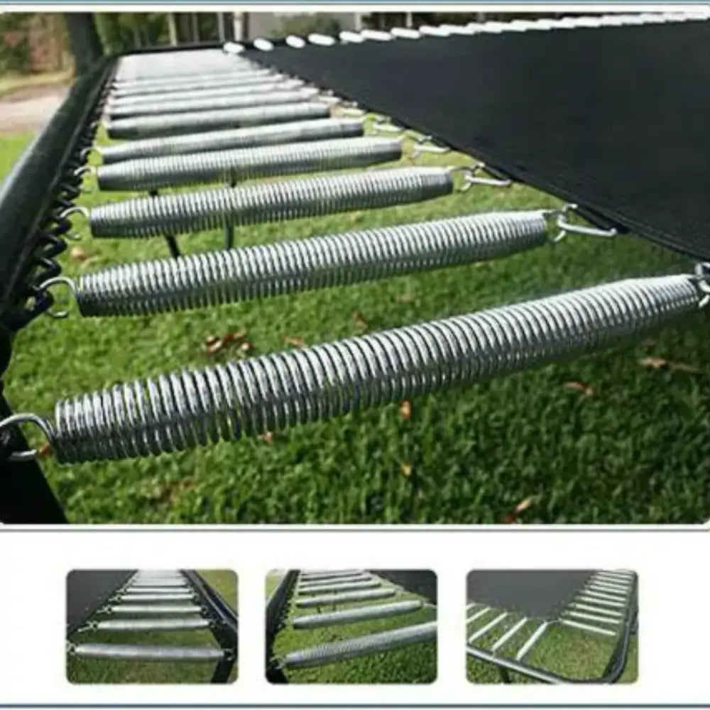 Trampoline Replacement Steel Springs (Pack of 10)